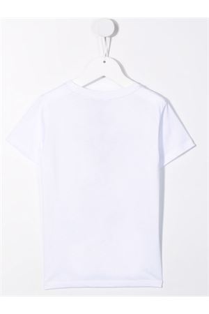 t-shirt in cotone bianco EMPORIO ARMANI KIDS | 8N4TN51JPZZ0146